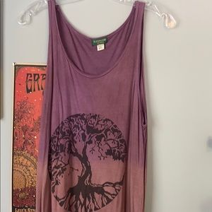 Ombré hippie dress